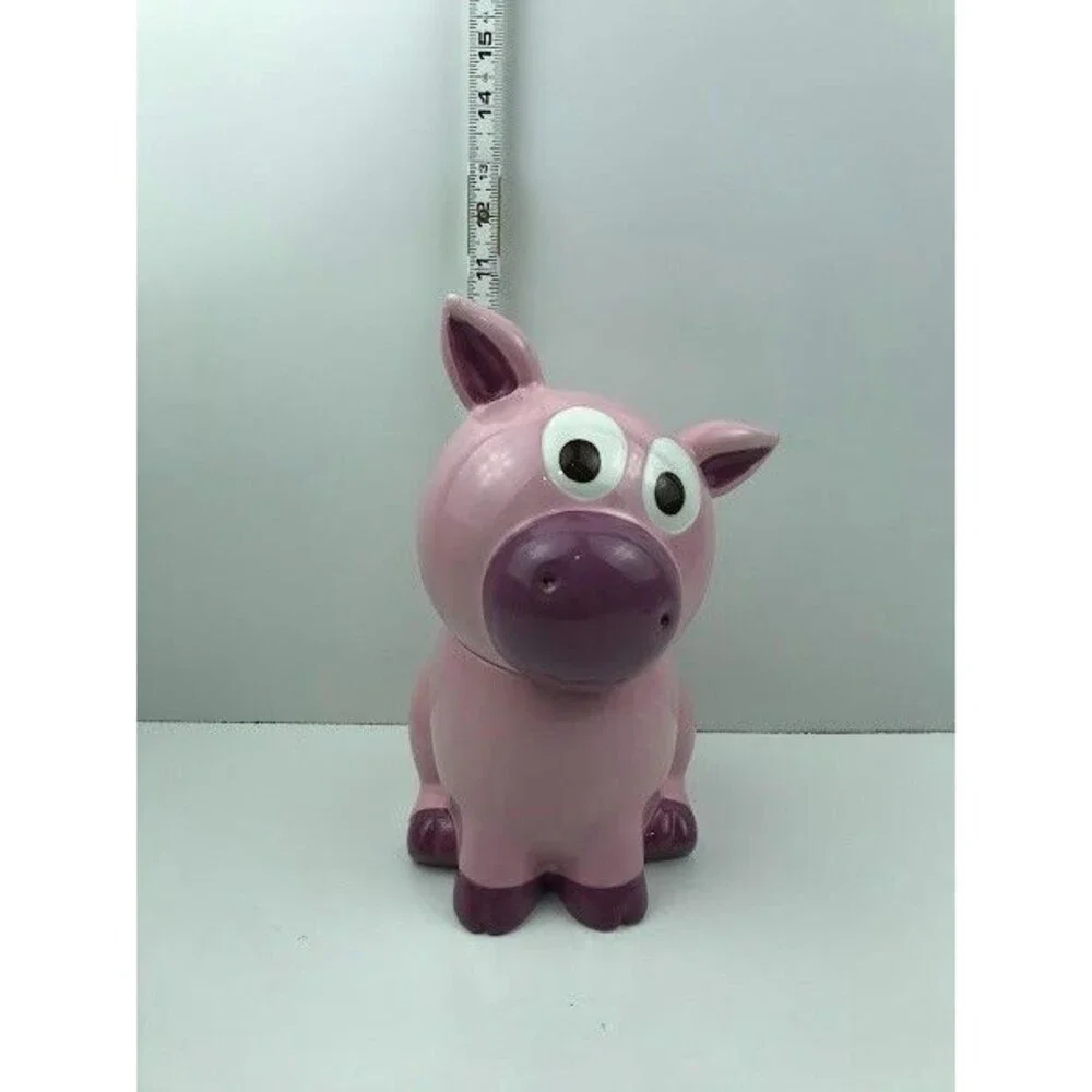 Vintage Ceramic Pig Cookie Jar